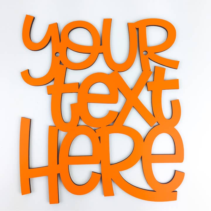 Custom Wall Art Medium/Large, Customizable Wall Decor for wholesale by Spunky Fluff