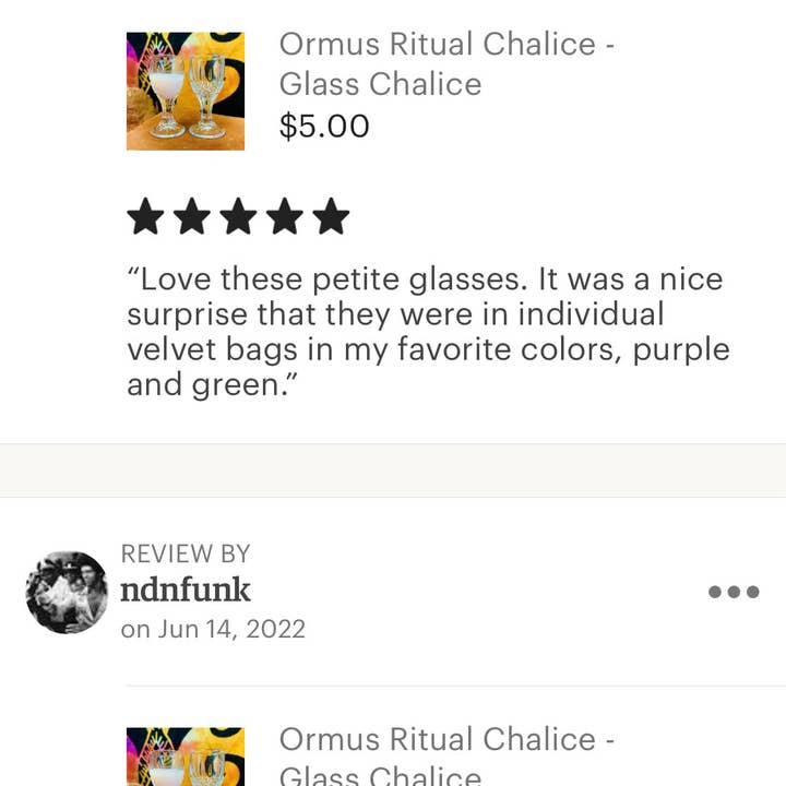 Kejiwa - Wholesale Cocktail/Liquor Glass - Ormus Ritual Glass4