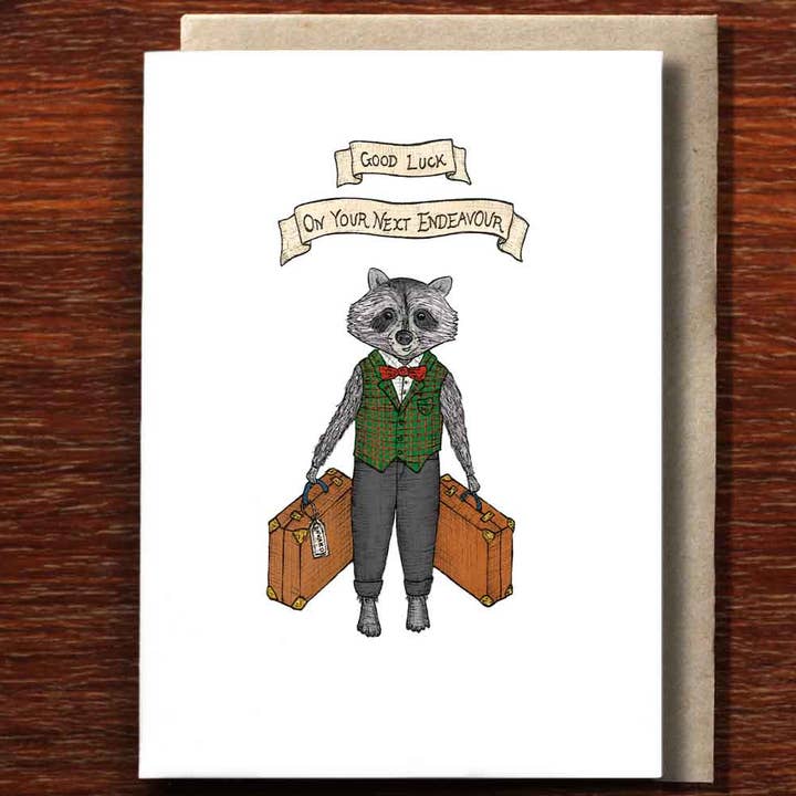 The Nonsense Maker - Wholesale Goodbye Card - Good Luck on your Next Endeavour - Greeting Card