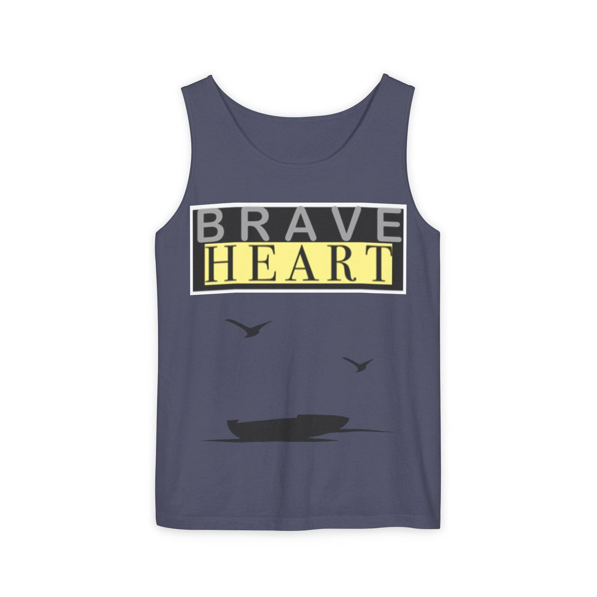 RC'nSONS - Wholesale Tank Top - Men's - Brave Heart Tank Top | Unisex Garment-Dyed Tee3