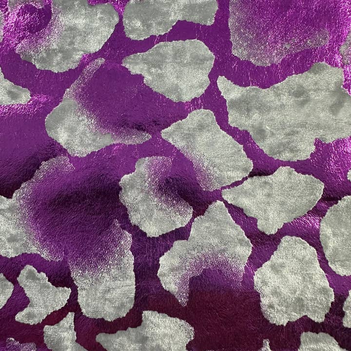 Stretch Polyester Spandex Fabric - Aphetic Cloud Design Foil ! | Spandex Palace for wholesale by Spandex palace