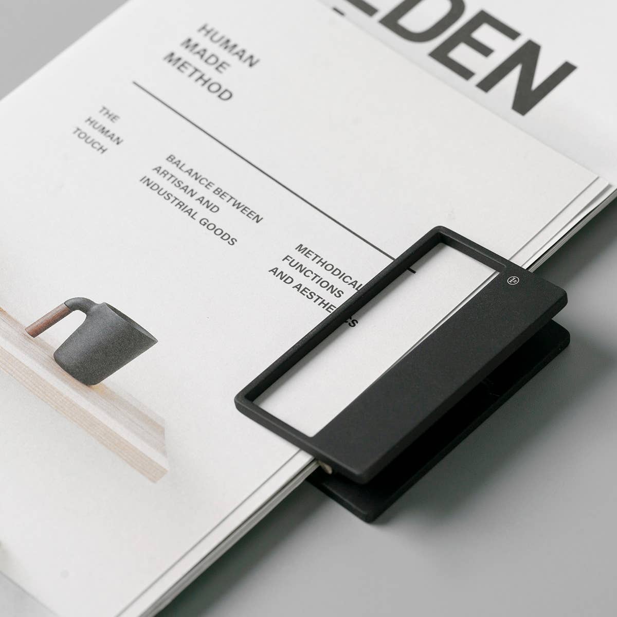 HMM – wholesale Binder clip – Aluminum Clip Black (Set of Two)12