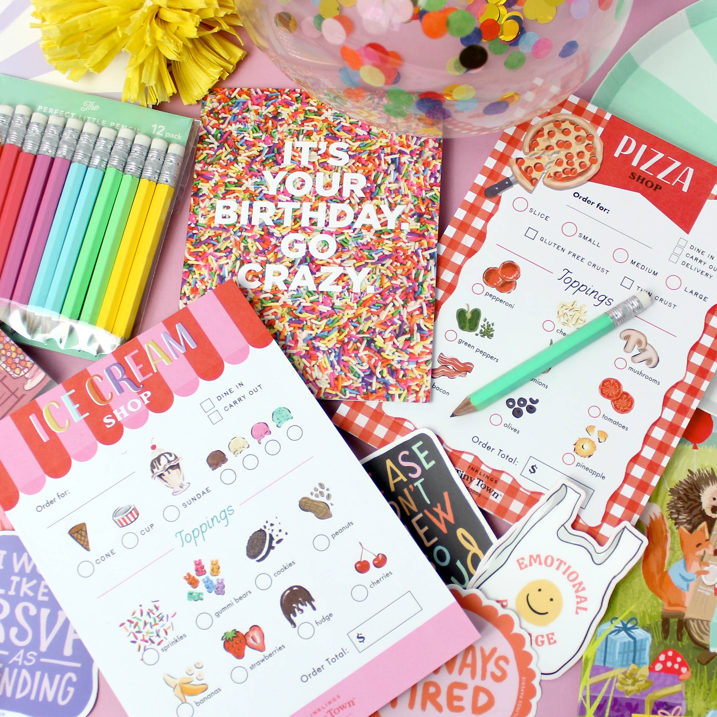 Inklings Paperie - Wholesale Kladblok - Inklings Tiny Town™ Speel Notitieblok - IJssalon13