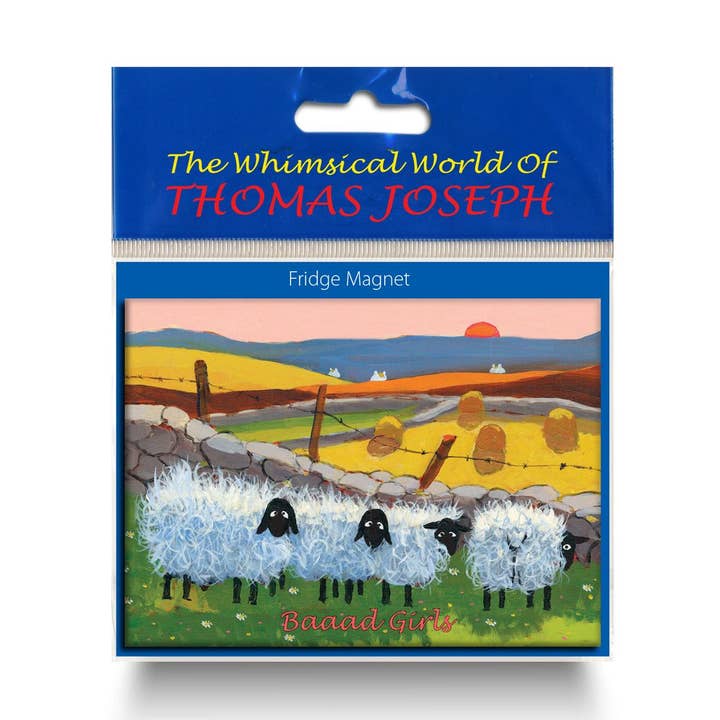 Baaad Girls - Imán para nevera para venta al por mayor de The Whimsical World of Thomas Joseph