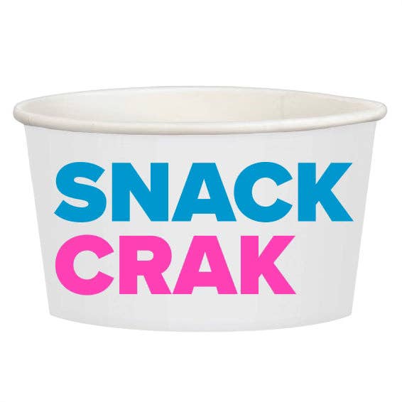 Mahji Mamas - Wholesale Disposable Cup - “SNACK CRAK” TREAT CUPS
