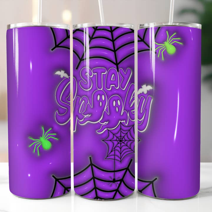 3D Stay Spooky for wholesale by Triple D's Tumblers n More