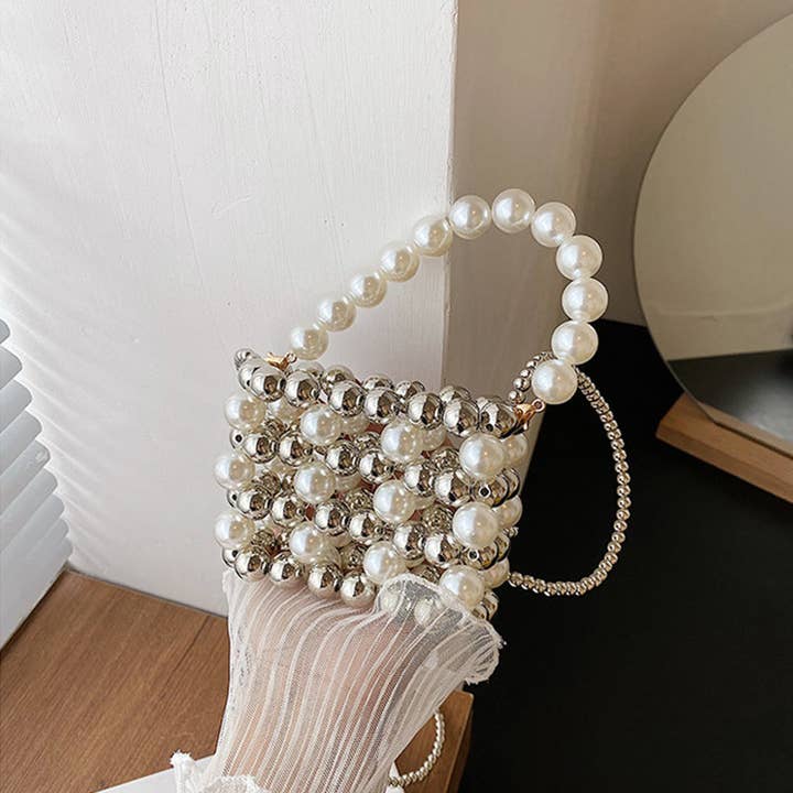 Solid With Pearls Bags for wholesale by THE INTSUP USA