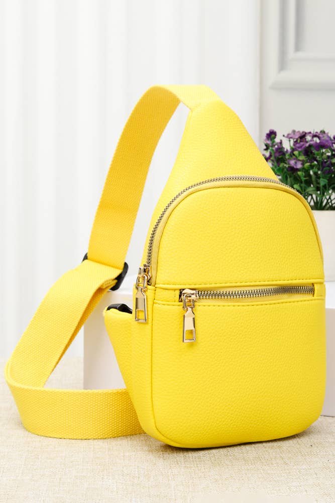 Hana – Engroshandel Crossbodytaske - Dame – Solid PU slynge taske35