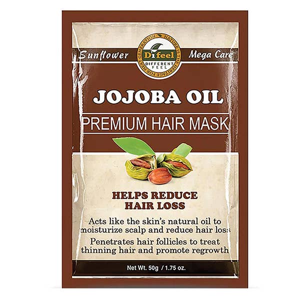 Difeel Haarkuur Verpakking Jojoba 12st voor wholesale door Majestic Wholesale