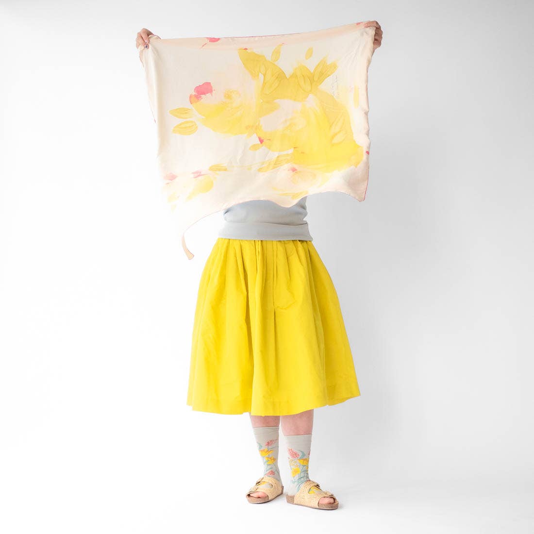 Bonne Maison - Wholesale Socks - Unisex - Celadon Flower Socks2