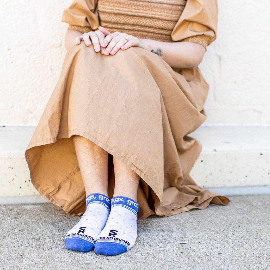 Sock Religious - Wholesale Socks - Unisex - St. Teresa of Calcutta No Show Socks2