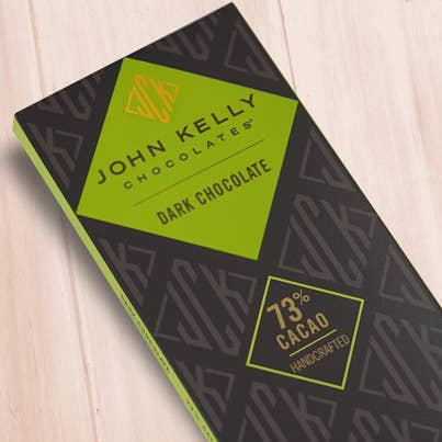 Barra de chocolate amargo por atacado de John Kelly Chocolates
