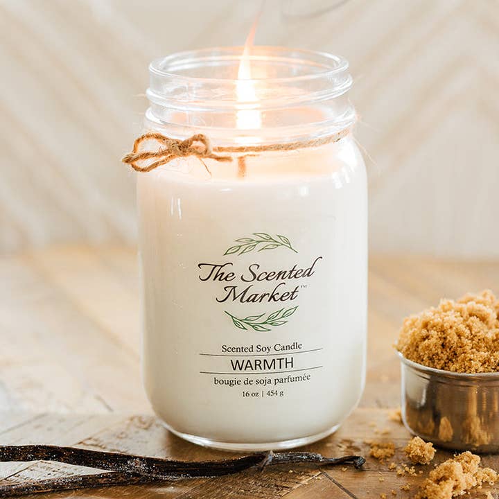 Vela de Cera de Soja WARMTH 16 oz por atacado de The Scented Market