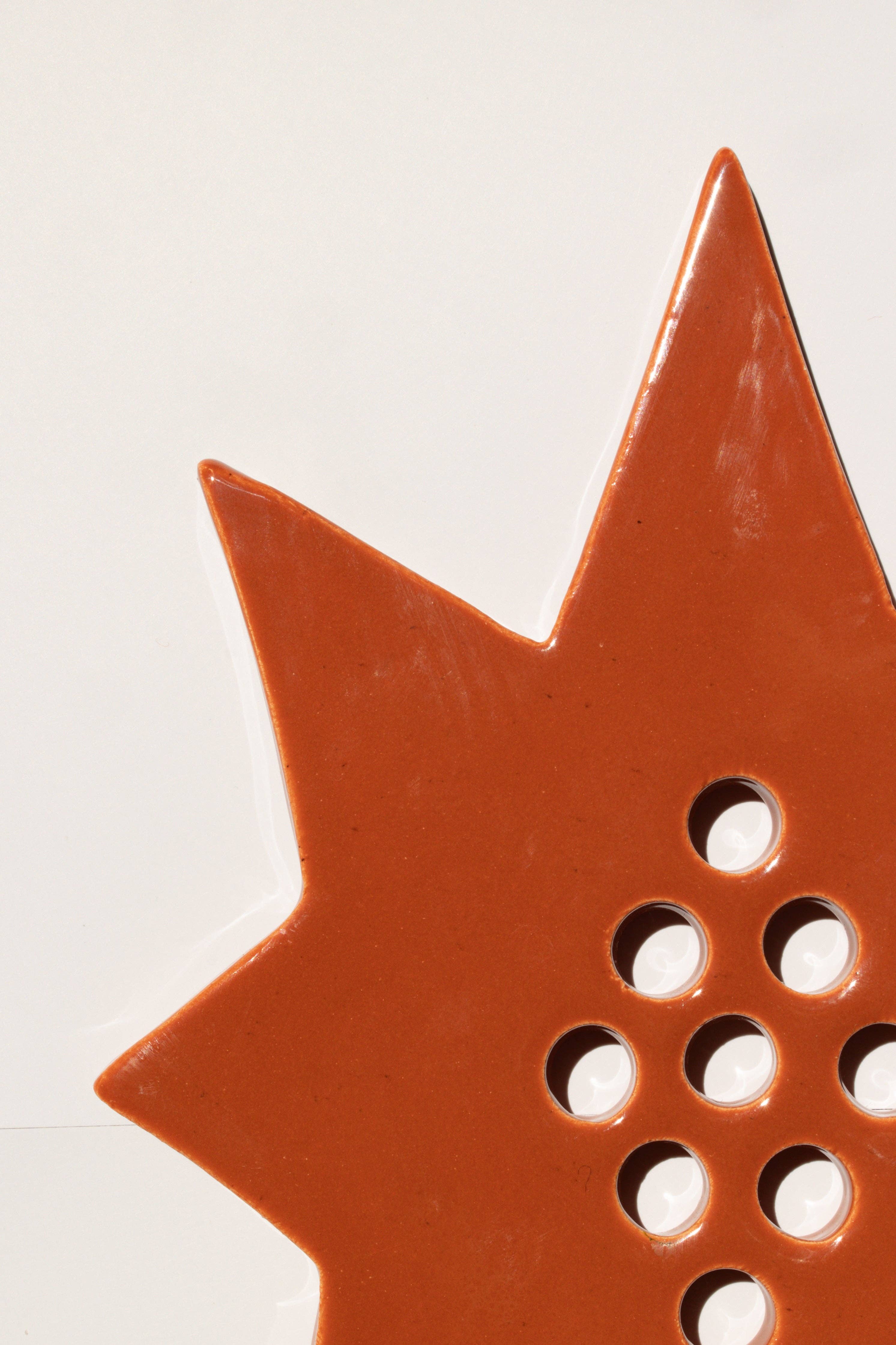 St.Bingo - Vente Décorations de table - Fleur Étoile Grenouille | Terre cuite | Couvercle en céramique1