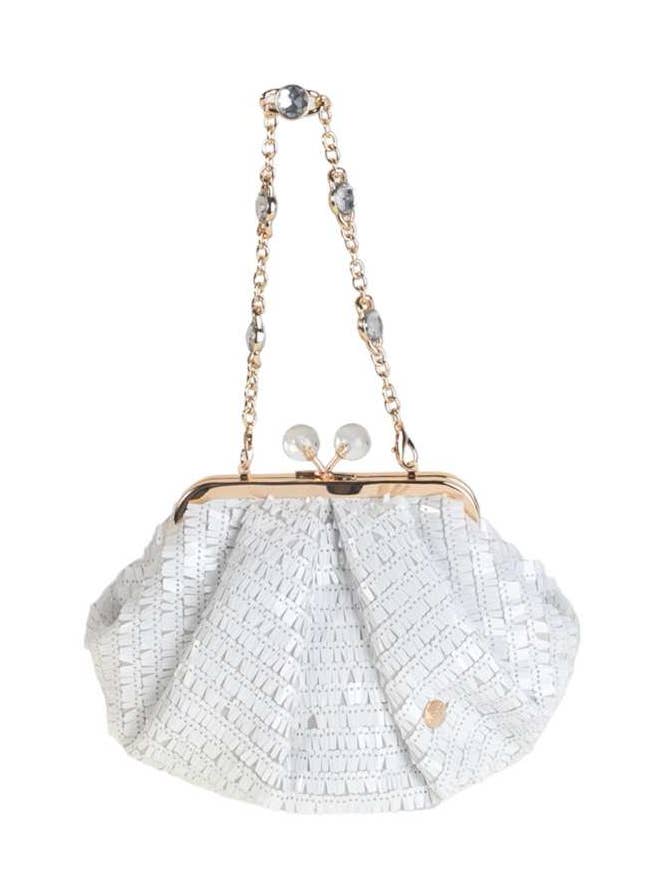 BETA PARTY WHITE SEQUIN NOZZLE for wholesale by Volum Bags