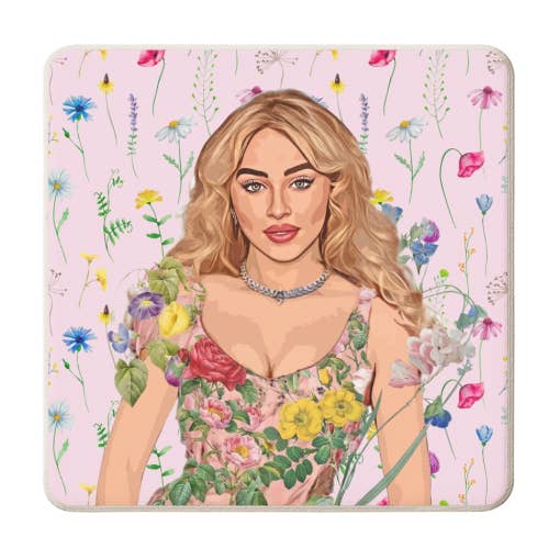 Coasters 'Floral Sabrina' by DOLLY WOLFE for wholesale by ART WOW