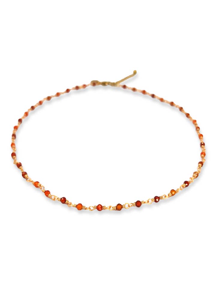 Collier Shimmer Topaze orange pour la vente par BLOSS Jewelry