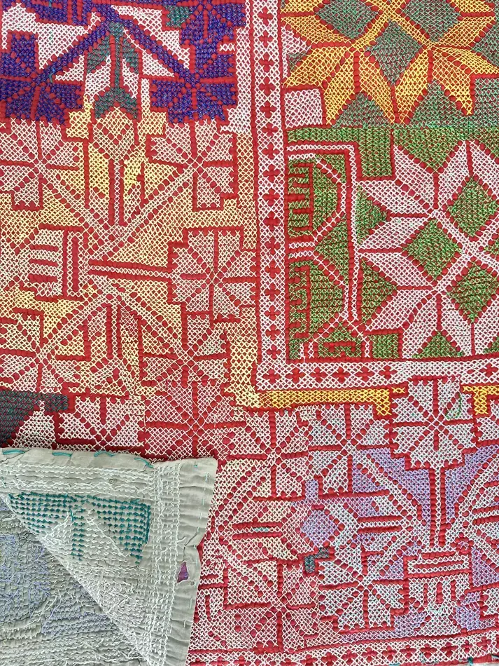 The Eastern Loom - Wholesale Throw Blanket - Hand Embroidery Vintage Throw Sofa Cover Bedspread Blanket3