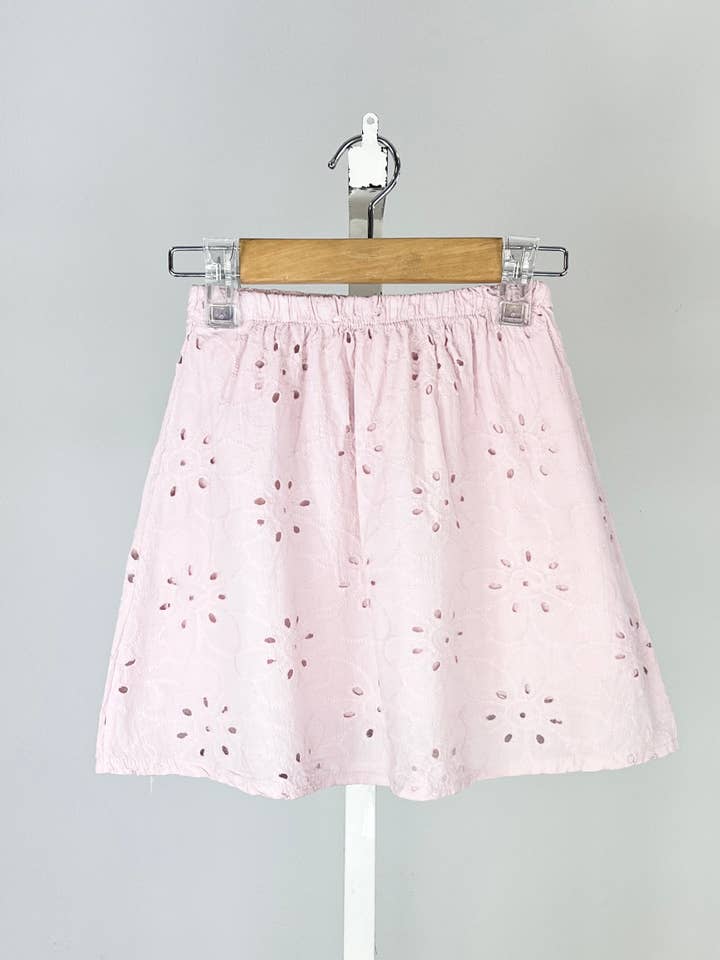 MINI MIGNON PARIS - Wholesale Skirt - Kids - English embroidery cotton skirt for girls5