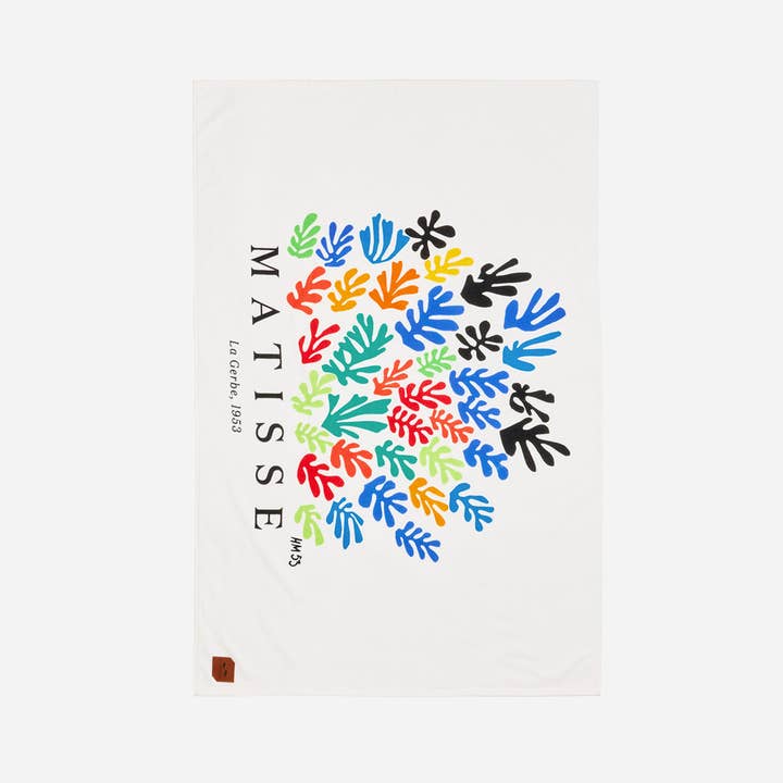 La Gerbe Beach Towel | Henri Matisse x Slowtide for wholesale by Slowtide