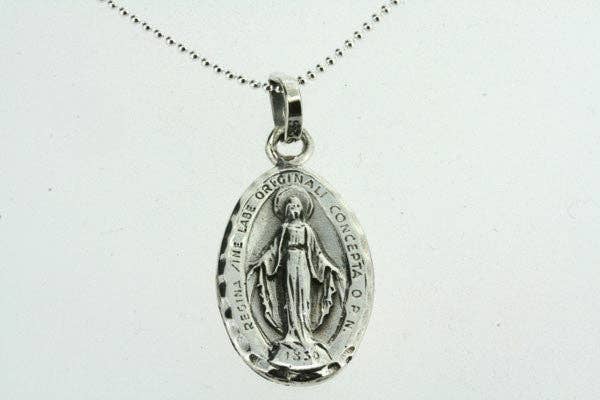 Makers & Providers - Wholesale Pendant/charm necklace - Saint Pendant On 55cm Ball Chain
