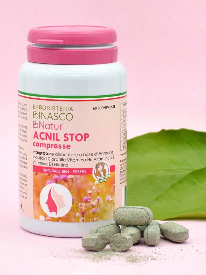 Acnil Stop Comprimés pour la vente par Erboristeria Binasco