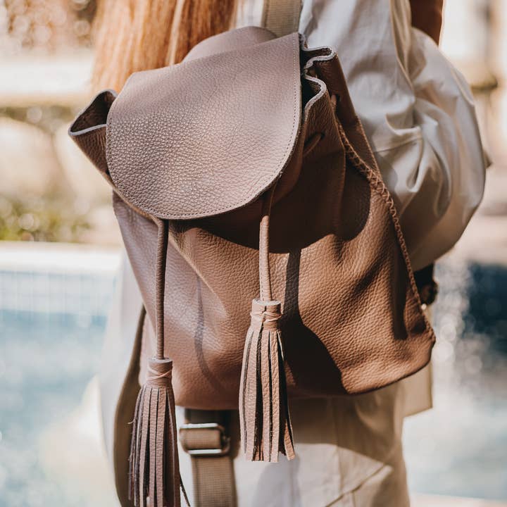 Leather Backpack for wholesale by Ciel