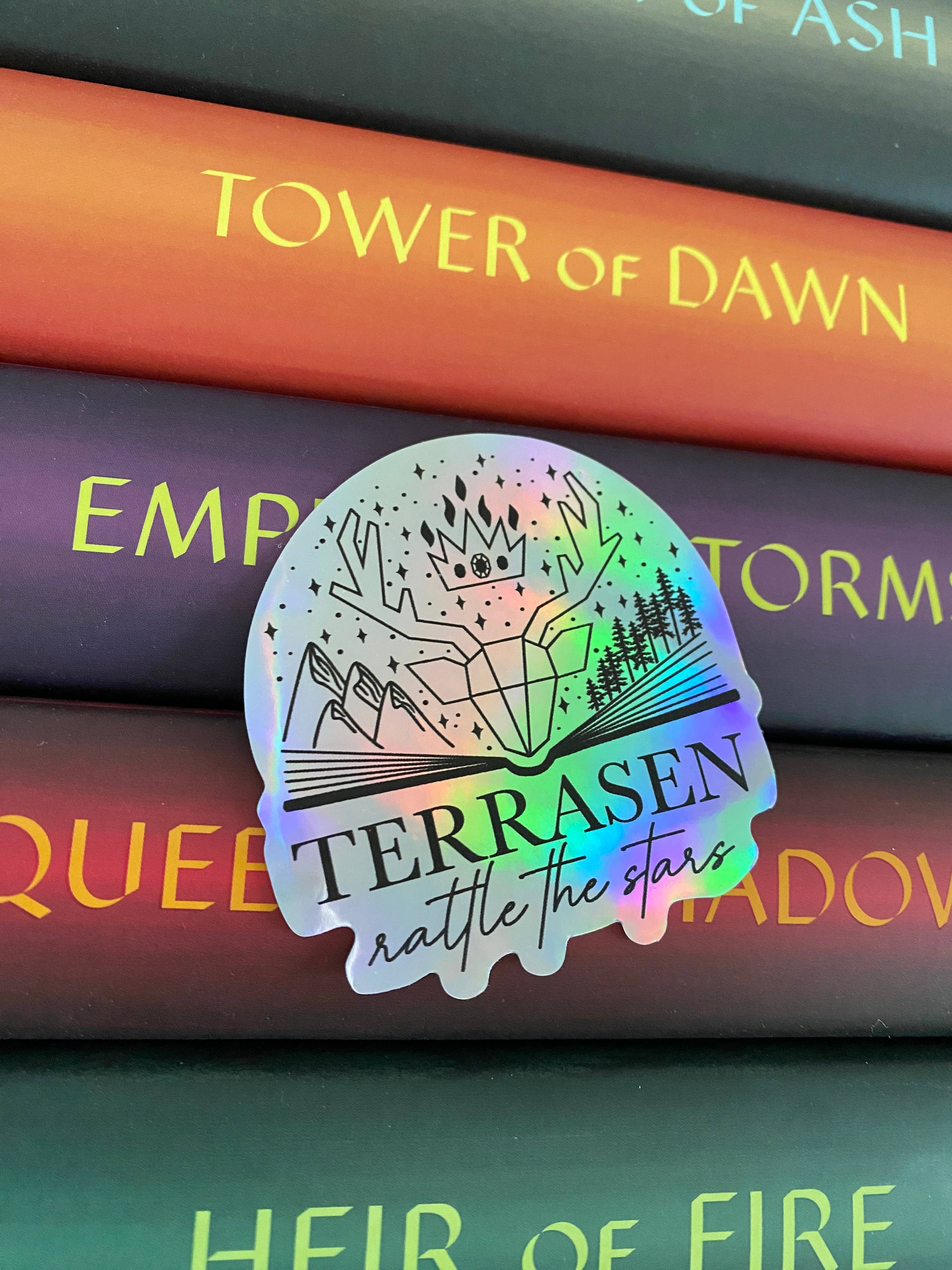 zoo&roo - Wholesale Phone & Laptop Stickers - Throne of Glass sample sticker pack officially licensed SJM13