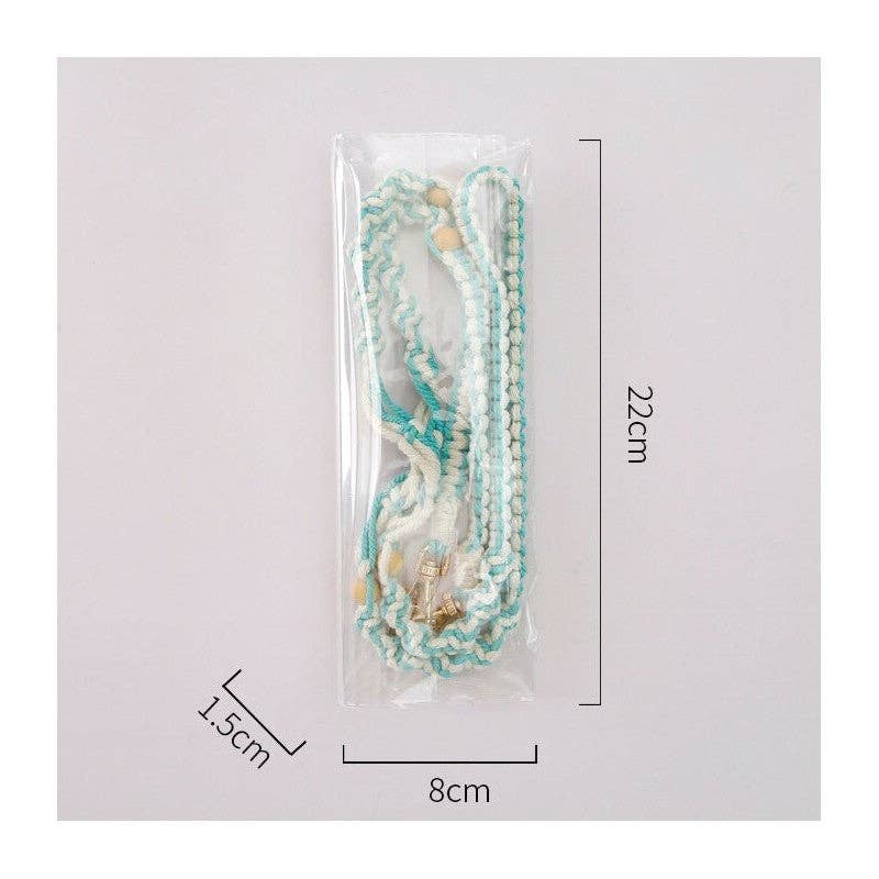 FurDecoration - Vente Sangle pour étui à téléphone - Chaîne de téléphone tissée à la main pour sac bandoulière : unique et élégante6