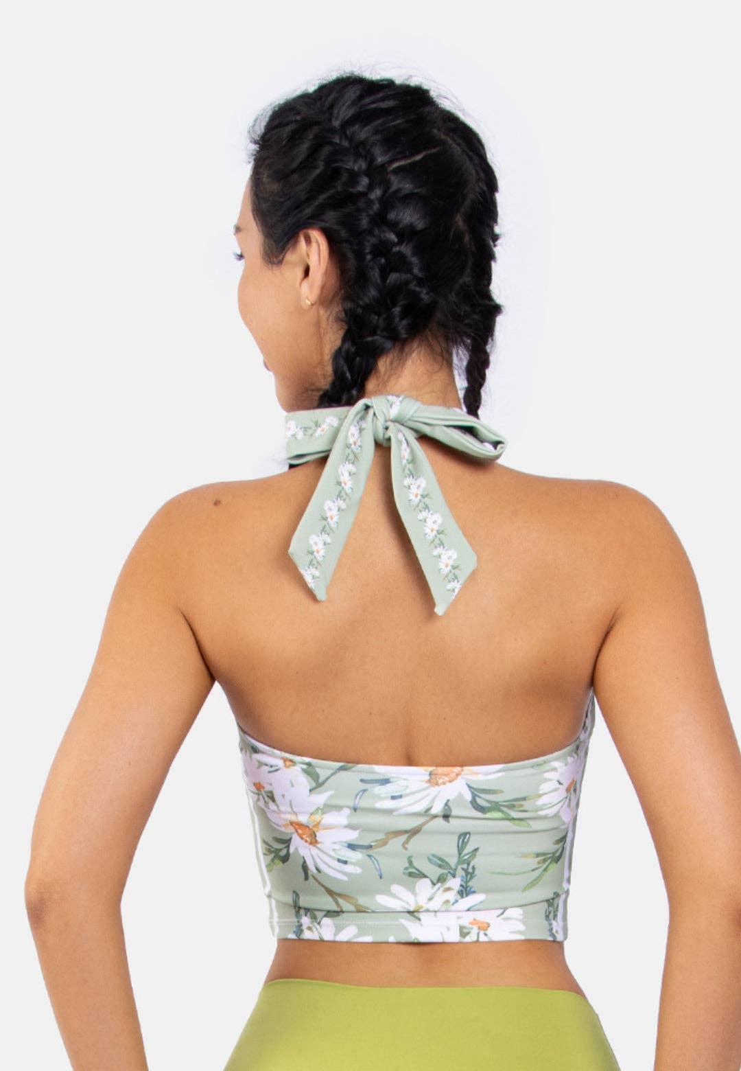 Active by Anna-Kaci - Wholesale Athletic Top - Women's - Tie Neck Floral Sports Top8