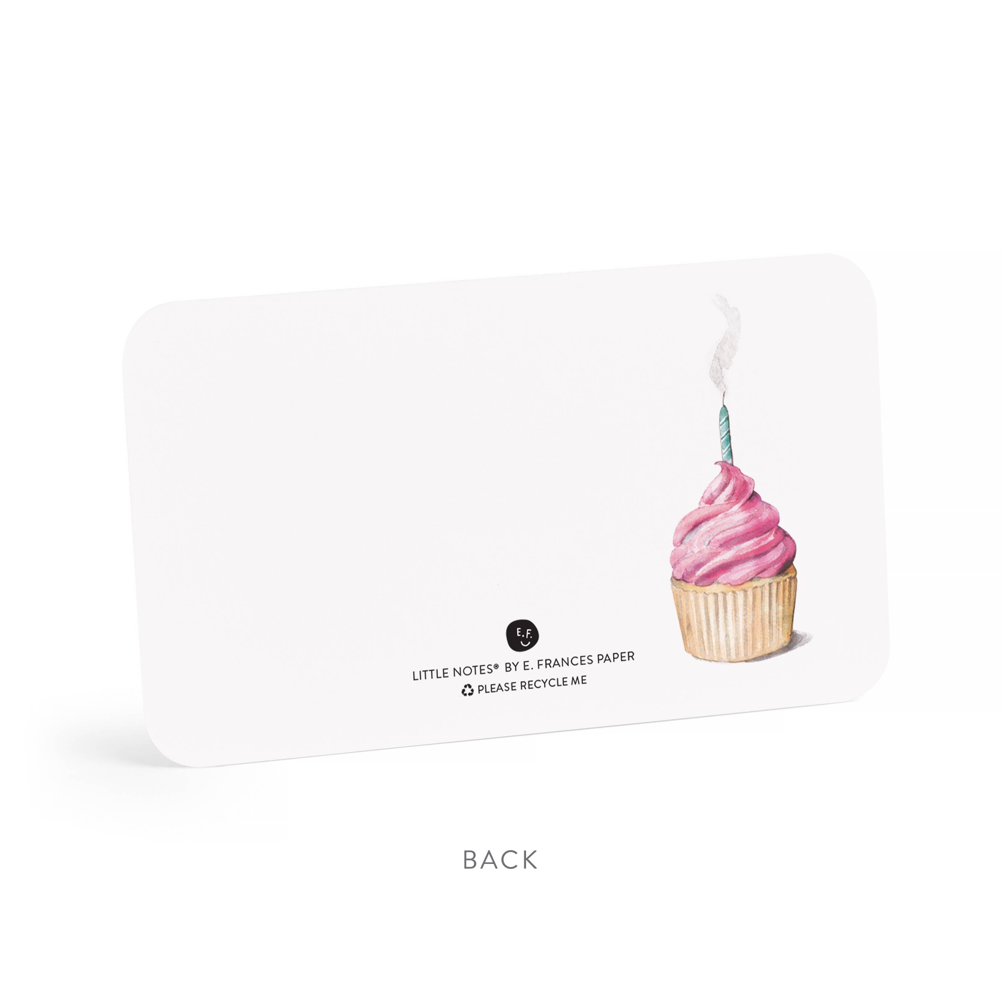 E. Frances Paper - Wholesale Stationery/Notecard Set - Pink Cupcake Little Notes®2