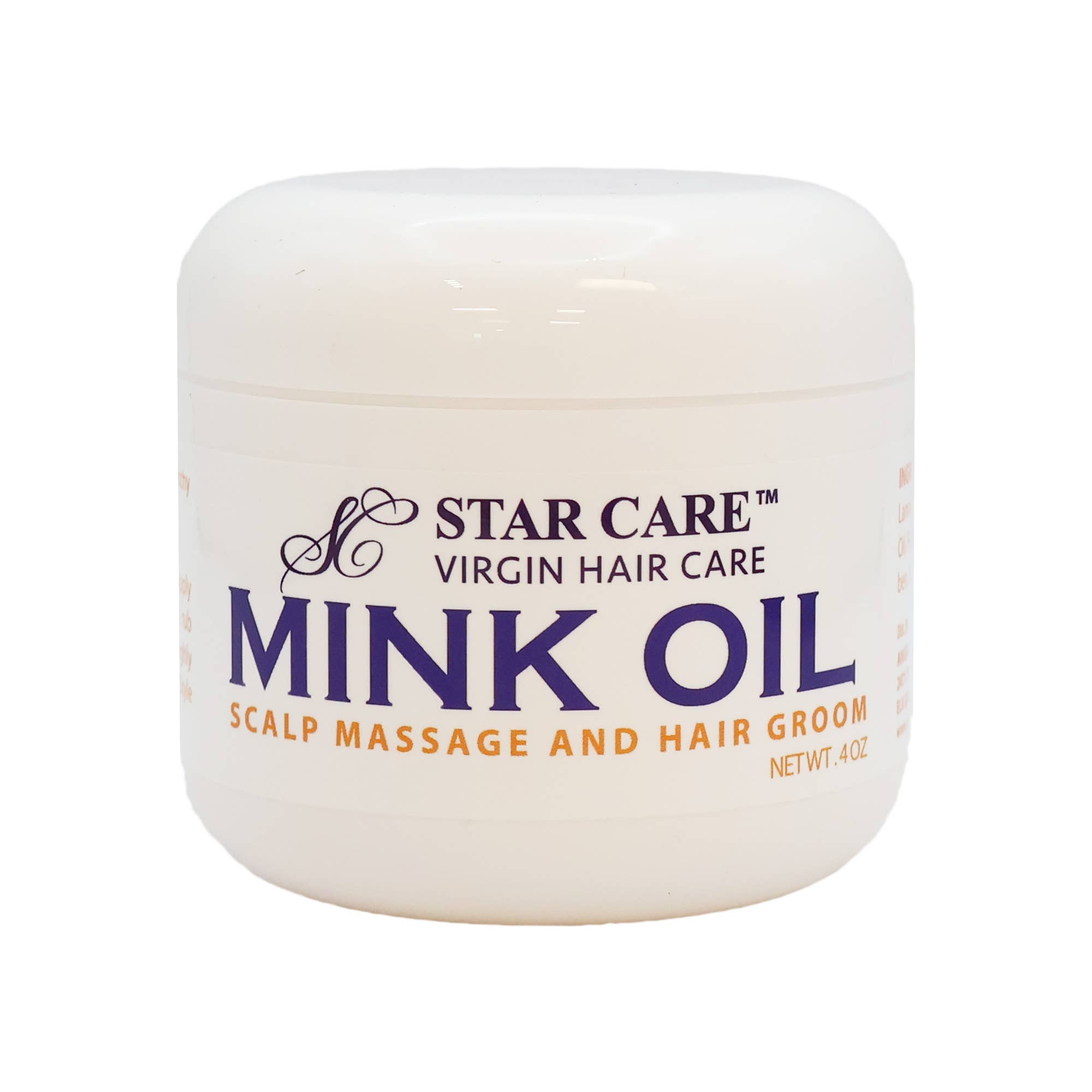 KT Supply - Wholesale Hair Oil - Smart Care Virgin Hair Care Mink Oil, 4 Oz