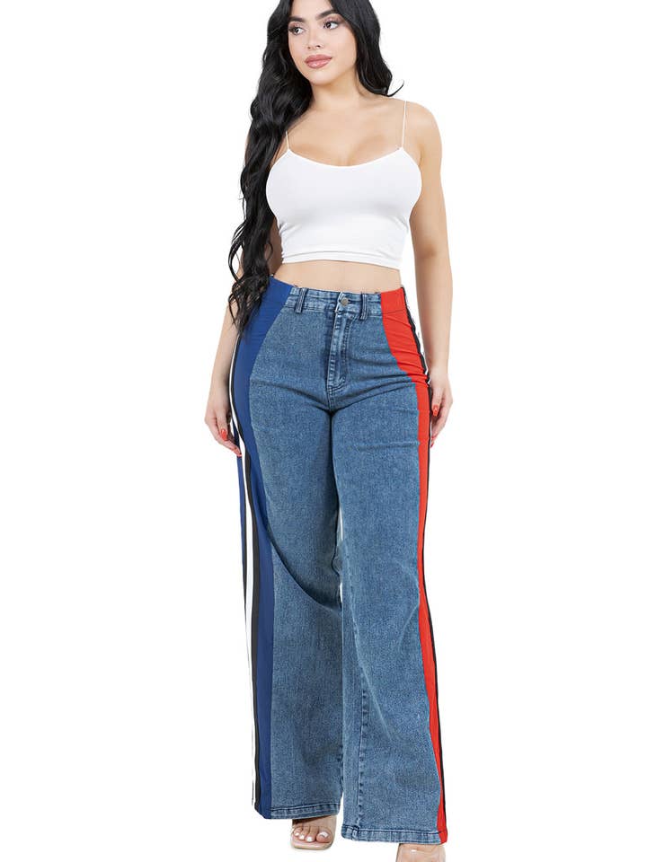 WOMEN FASHION CASUAL DENIM PANTS for wholesale by By Claude