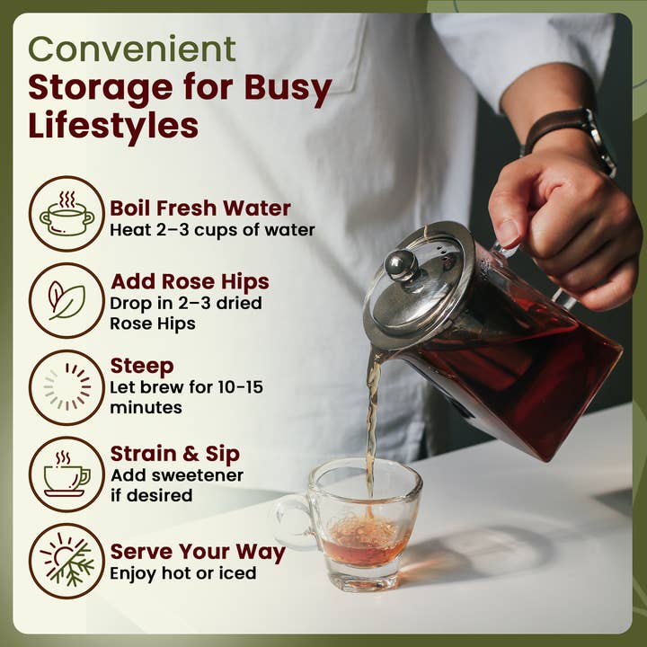 Organic Way LLC - Wholesale Dried/Dehydrated Fruit - Premium Rosehips Fruit Whole (Rosa canina) - European Wild-Harvest | Kosher Certified | Vegan, Non GMO & Gluten Free | USDA Certified | Origin - Albania6