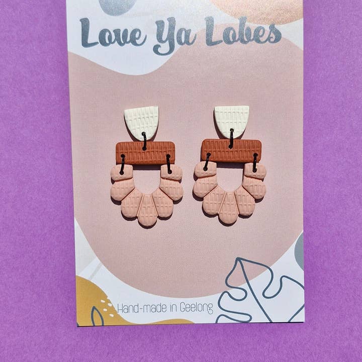 Love Ya Lobes - Wholesale Dangle Earrings - Isobel-Ivory