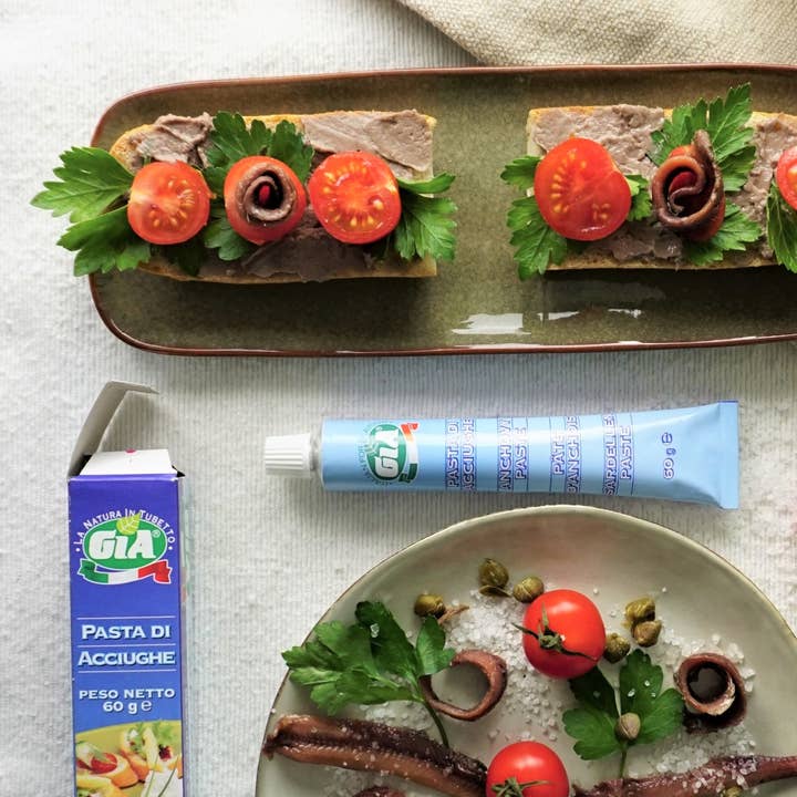 GIA - Wholesale Sauce - GIA Anchovy Paste 60 g Sauce Made in Italy