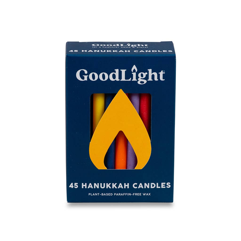GoodLight Natural Candles – wholesale Hanukkah Decoration – Hanukkah Candles | 45-Count Box2