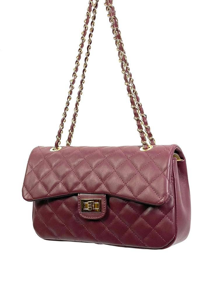 Chenson & Gorett – wholesale Axelremsväska – Dam – Extra premium quiltad läderväska för kvinnor. promo20