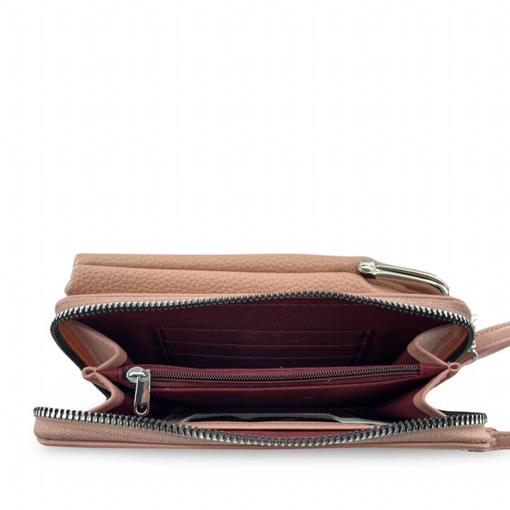 Darling's Canada - Wholesale Crossbody Bag - Women's - WD-08 - Darling‘s Double Side Wallet + Pouch / Crossbody Wit