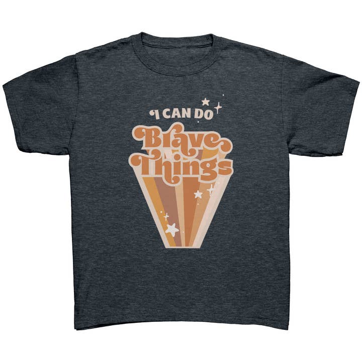 I Can Do Brave Things youth tee for wholesale by Mimi + ruby