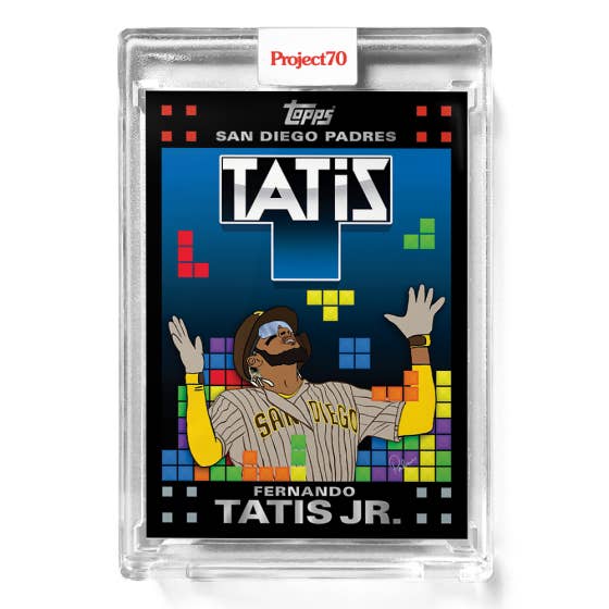 Fernando Tatis Jr. Baseball Card - Autographed for wholesale by Brittney Palmer Art