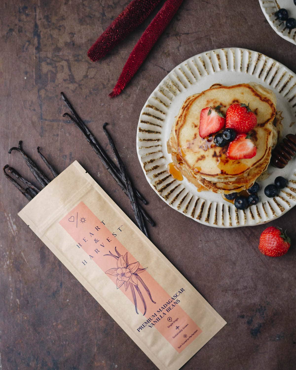 Heart & Harvest – Extrato de baunilha/fruta por atacado – Baunilha de Madagáscar Puro em tubo de vidro de origem ética6