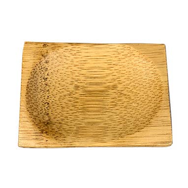 Asiatiske køkkenredskaber, bambus sauce fad, oval i rektangel for engroshandel hos World Treasure Trading