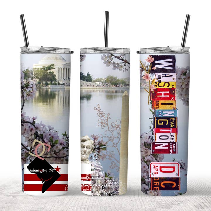 Imprintsink - Wholesale Insulated Mug/Tumbler - Washington DC Tumbler