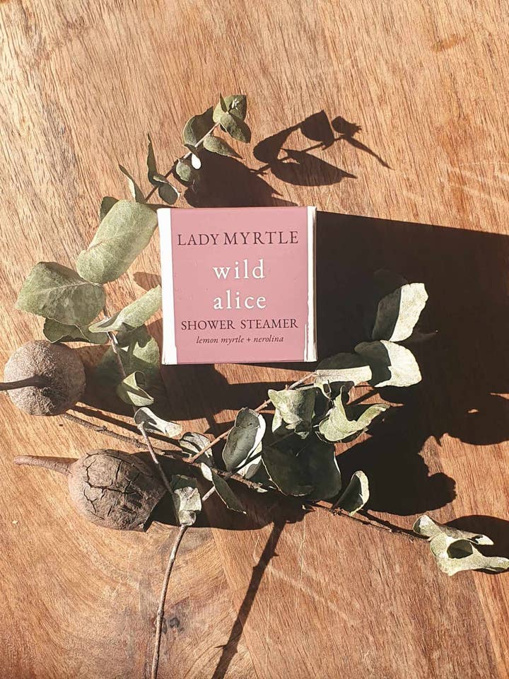 Wild Alice - Shower Steamer large - native essential oils for wholesale by Lady Myrtle