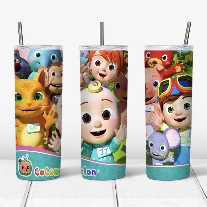 Rustic Pineapple - Vendita all'ingrosso Decalcomania a sublimazione - Trasferimento sublimatico Cocomelon per tumbler dritto da 20 oz