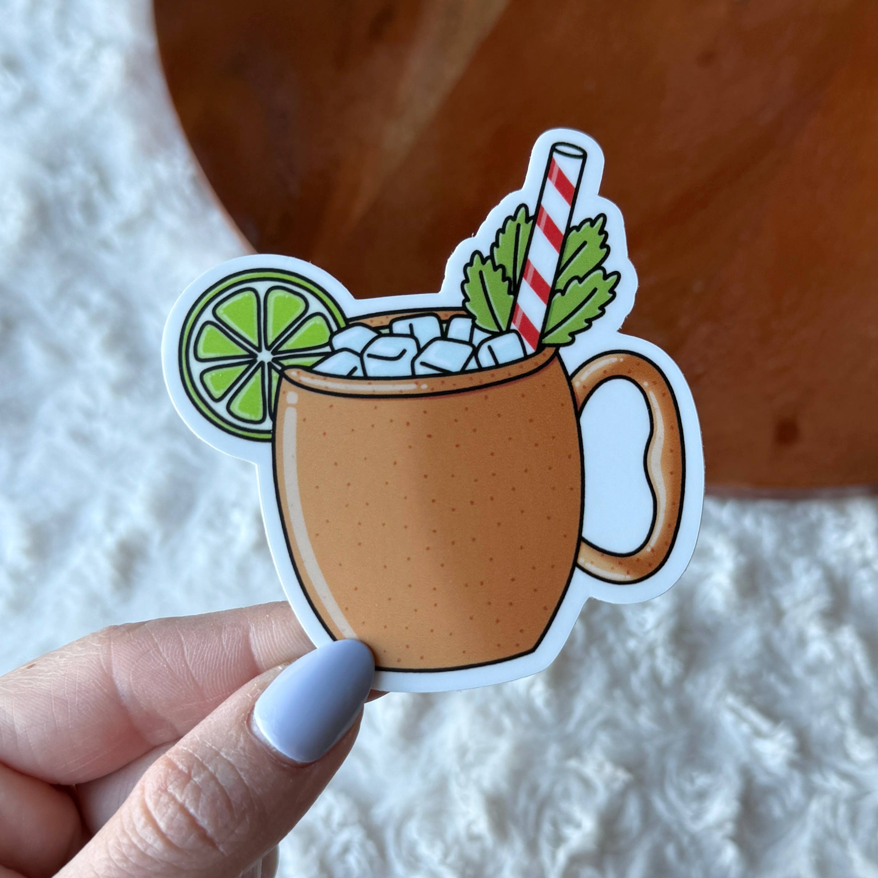 Big Moods - Wholesale Sticker - Moscow Mule Cocktail Sticker0