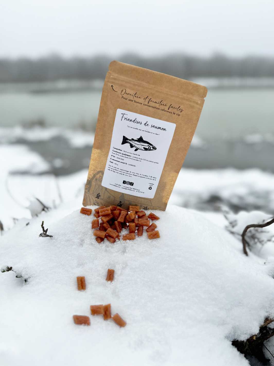 Truffe Délice - Wholesale Pet Treats - Dog - Salmon treats3