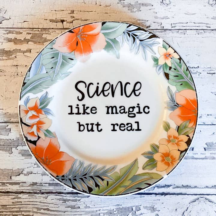 Lustige Upcycling-Teller, Science Like Magic, Geschenkeladen  für den Großhandel von pretty little creeps