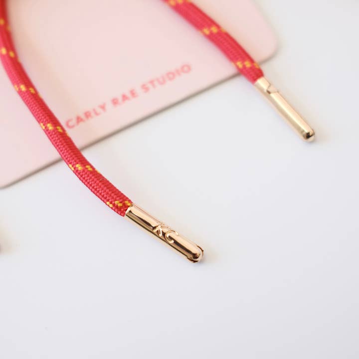 Shoe Charm & Laces Set - Red for wholesale on Faire1